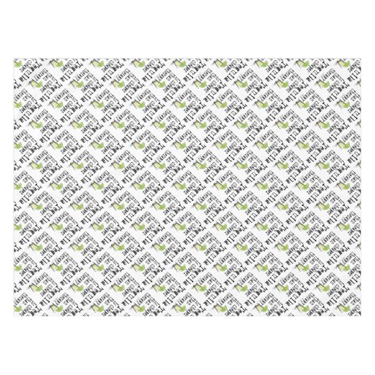 TABLECLOTH - TEQUILA, CHEAPER DAN THERAPIE TAFELKLEED (Voorkant (Horizontaal))