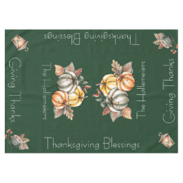 Tablecloth Thanksgiving Blessors op maat Tafelkleed
