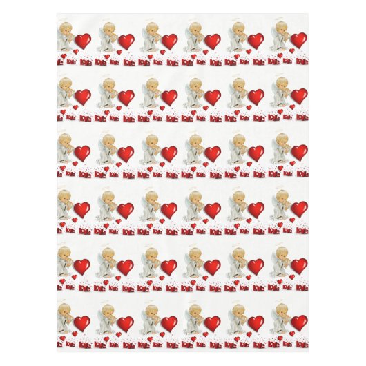 Tablecloth Valentijnsdag Love Tafelkleed (Voorkant)