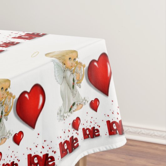 Tablecloth Valentijnsdag Love Tafelkleed (Voorbeeld)