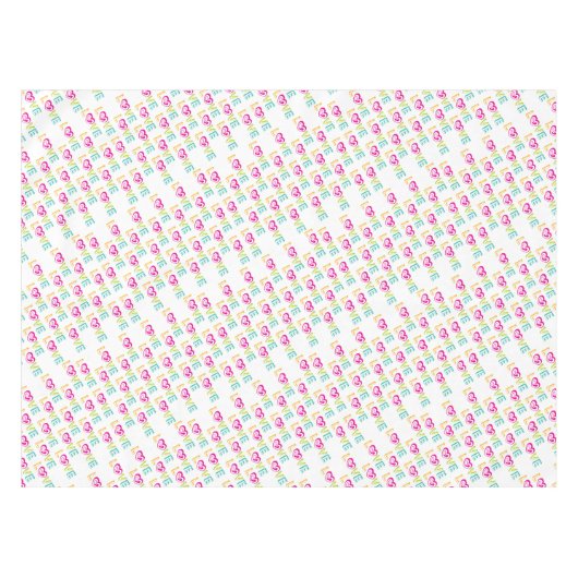 Tablecloth Valentijnsdag Love Tafelkleed (Voorkant (Horizontaal))