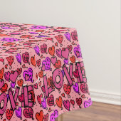 Tablecloth Valentijnsdag Love Tafelkleed (Voorbeeld)