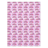 Tablecloth Valentijnsdag Love Tafelkleed (Voorkant)