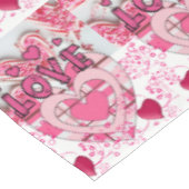 Tablecloth Valentijnsdag Love Tafelkleed (Gekanteld)