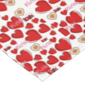 Tablecloth Valentijnsdag Paris Frankrijk Tafelkleed (Gekanteld)