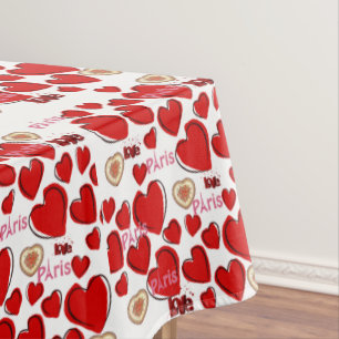 Tablecloth Valentijnsdag Paris Frankrijk Tafelkleed