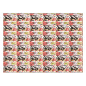 Tablecloth Valentijnsdag Paris Frankrijk Tafelkleed (Voorkant (Horizontaal))