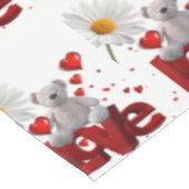 Tablecloth Valentijnsdag Teddy Bear Tafelkleed (Gekanteld)