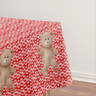 Tablecloth Valentijnsdag Teddy Bear Tafelkleed