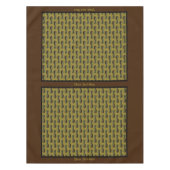 Tablecloth voor ananassen - Optionele personalisat Tafelkleed (Voorkant)