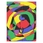 Tablecloth voor verse kleuren - kleurig tafelkleed (Voorkant)