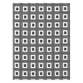 Tablecloth voor zwarte en witte vierkantjes tafelkleed (Voorkant)