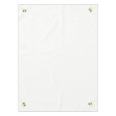 Tablecloth White Cactus Yellow Tafelkleed (Voorkant)