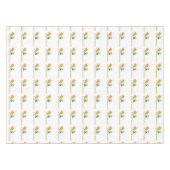 Tablecloth White Frog Ribbit Style Pushroom Tafelkleed (Voorkant (Horizontaal))