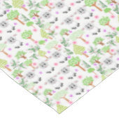 Tablecloth White Sheep Trees Tafelkleed (Gekanteld)