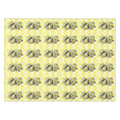 Tablecloth Yellow Pset Bird Tafelkleed (Voorkant (Horizontaal))