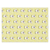 Tablecloth Yellow White Sheep Clouds Sun Tafelkleed (Voorkant (Horizontaal))
