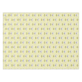 Tablecloth Yellow White Sheep Sun Clouds Tafelkleed (Voorkant (Horizontaal))