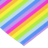 Tableclothregenboog strepen roze tafelkleed (Gekanteld)