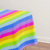 Tableclothregenboog strepen roze tafelkleed (Voorbeeld)