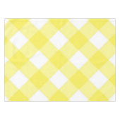 Tablecoth Yellow White Plaid  Tafelkleed (Voorkant (Horizontaal))