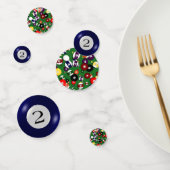 Tablefetti - Biljart en 2 bal Confetti (Groep)