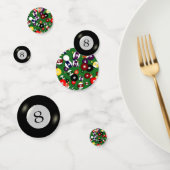 Tablefetti - Biljart en 8 bal Confetti (Groep)