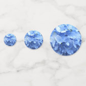 Tablefetti - Blauwe hortensia Confetti (Voorkanten)
