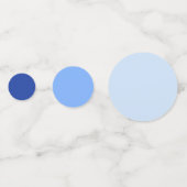 Tablefetti - Blauwe hortensia Confetti (Achterkanten)