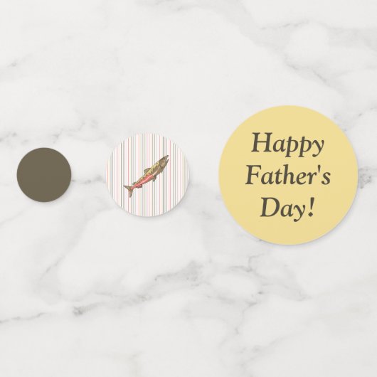 Tablefetti - Chinook Zalm Confetti (Voorkanten)