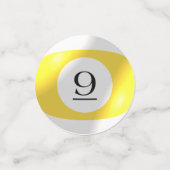 Tablefetti - Nine Ball Confetti (Kleine voorkant)