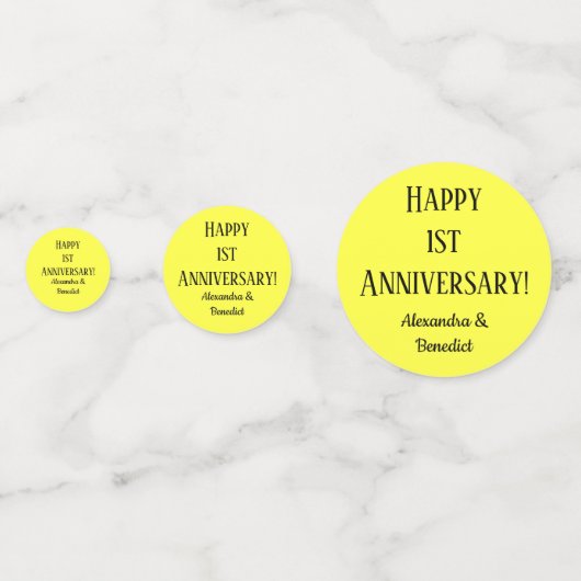 Tablefetti - One Ball Confetti (Achterkanten)