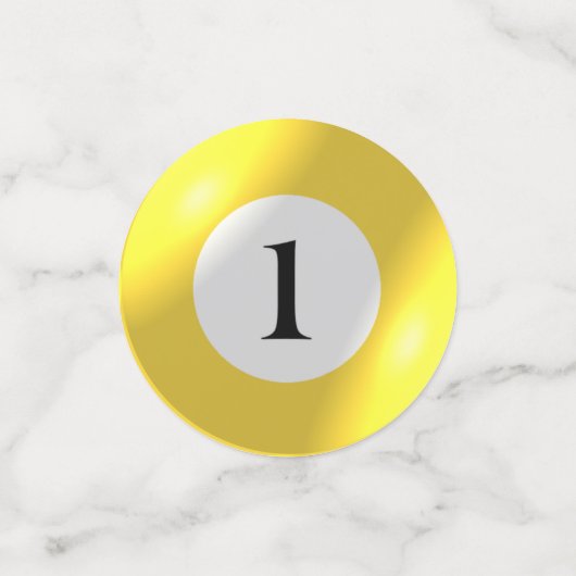 Tablefetti - One Ball Confetti (Kleine voorkant)