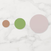 Tablefetti - Perzik hortensia Confetti (Achterkanten)
