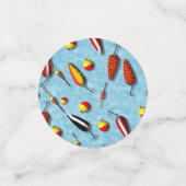 Tablefetti - Vissen Bobs en lokken Confetti (Kleine voorkant)