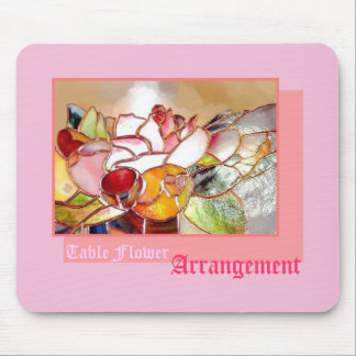 Tablel Flower Arrangement Sweet Pink Muismat
