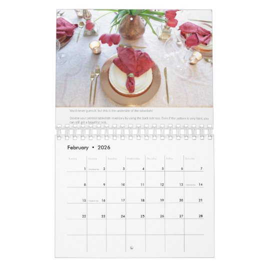 Tablescape Agenda 2022 Kalender (Feb 2026)