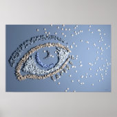 Tablet Eye Poster (Voorkant)