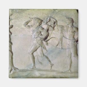 Tablet met afbeelding van Hercules Magneet