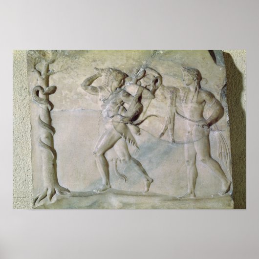 Tablet met afbeelding van Hercules Poster (Voorkant)