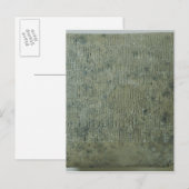 Tablet met cuneiform script briefkaart (Voorkant / Achterkant)