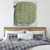 Tablet met cuneiform script canvas afdruk (Insitu (Slaapkamer))