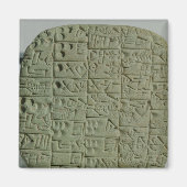 Tablet met cuneiform script magneet (Voorkant)
