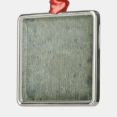 Tablet met cuneiform script metalen ornament (Links)