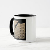 Tablet met cuneiform script, uit Uruk Mok (Voorkant links)