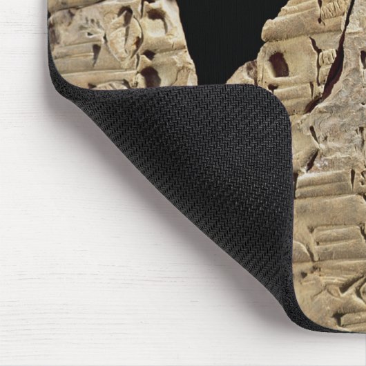 Tablet met cuneiform script, uit Uruk Muismat (Hoek)