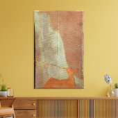 Tablet met de geschiedenis van King Sargon II Canvas Afdruk (Insitu (Woonkamer))