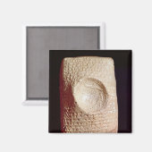 Tablet met inscriptie cuneiform magneet (Voorkant / Achterkant)
