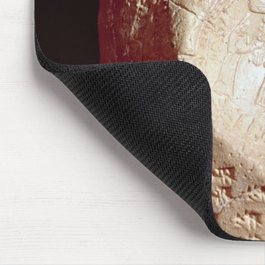 Tablet met inscriptie "cuneiform" muismat (Hoek)