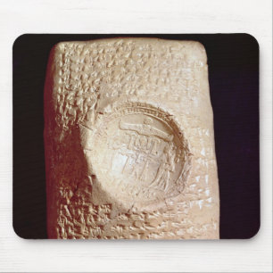 Tablet met inscriptie "cuneiform" muismat